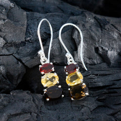 Yasmine multicolor Dainty multiple Dangle Earring