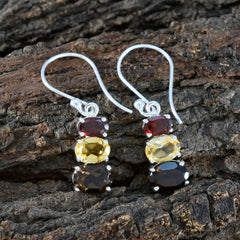 Yasmine multicolor Dainty multiple Dangle Earring