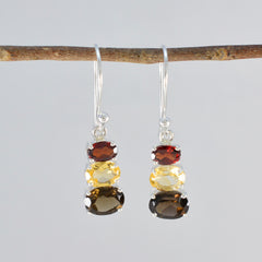 Yasmine multicolor Dainty multiple Dangle Earring