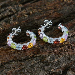 Lorena multicolor Slim multiple Stud Earring
