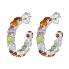 Lorena multicolor Slim multiple Stud Earring Multi multicolor Stud