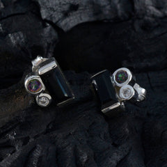 Nayara multicolor Dainty Trilogy Stud Earring