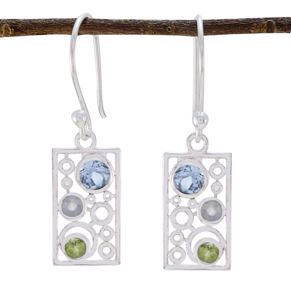 Ji eun multicolor Featherlight multiple Dangle Earring Multi multicolor Dangle