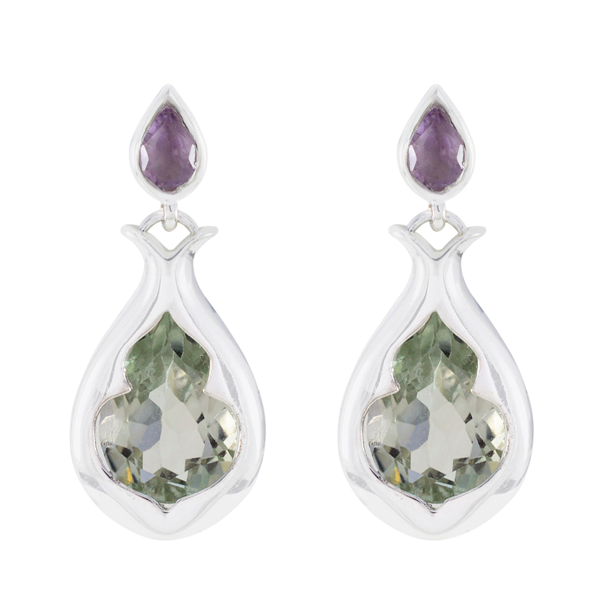 Greta multicolor Edgy Toi et Moi Stud Earring Multi multicolor Stud