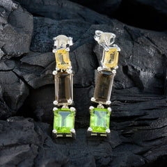 Nova multicolor Minimal multiple Stud Earring