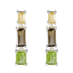 Nova multicolor Minimal multiple Stud Earring Multi multicolor Stud