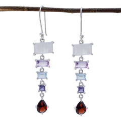 Bella multicolor Versatile multiple Dangle Earring Multi multicolor Dangle