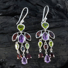 Yan multicolor Versatile multiple Dangle Earring