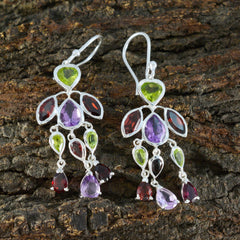 Yan multicolor Versatile multiple Dangle Earring