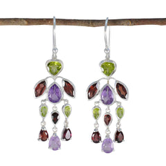 Yan multicolor Versatile multiple Dangle Earring Multi multicolor Dangle