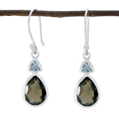 Carolina multicolor Slim Toi et Moi Dangle Earring Multi multicolor Dangle