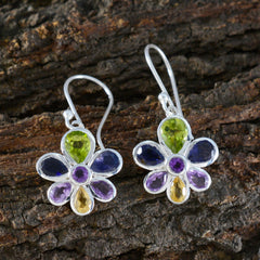 Joaquina multicolor Slim multiple Dangle Earring