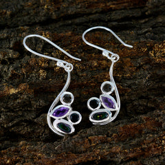 Aisha multicolor Dainty quarter Dangle Earring