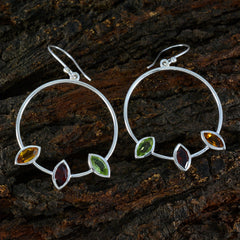 Natalie multicolor Minimal Trilogy Dangle Earring