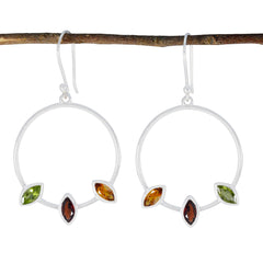 Natalie multicolor Minimal Trilogy Dangle Earring Multi multicolor Dangle