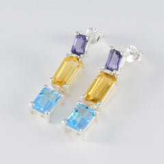 Olivia multicolor Minimal multiple Stud Earring