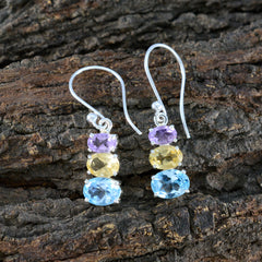Zoey multicolor Dainty multiple Dangle Earring