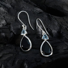 Cecilia multicolor Slim Toi et Moi Dangle Earring