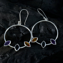 Nella multicolor Minimal Trilogy Dangle Earring