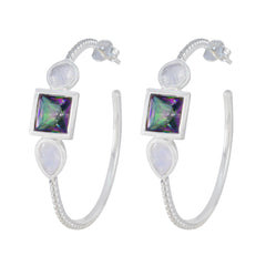 Zoe multicolor Mid weight Trilogy Stud Earring Multi multicolor Stud