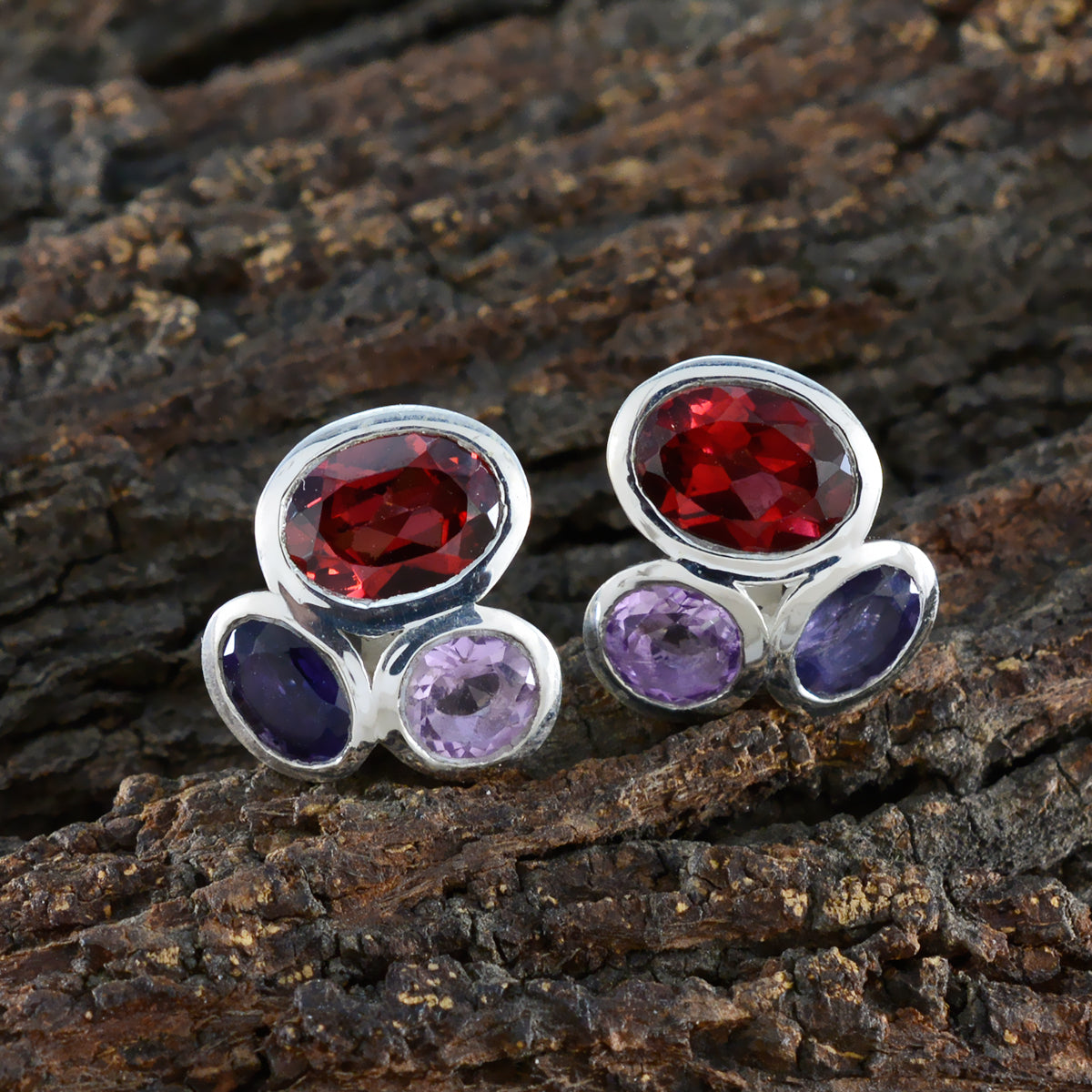Antonia multicolor Featherlight multiple Stud Earring