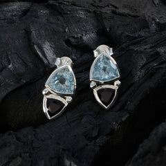 Addison multicolor Slim Toi et Moi Stud Earring