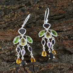 Yuki multicolor Versatile multiple Dangle Earring