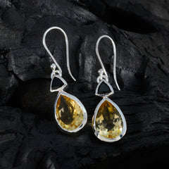 Clara multicolor Slim Toi et Moi Dangle Earring