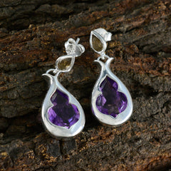 Harper multicolor Edgy Toi et Moi Stud Earring