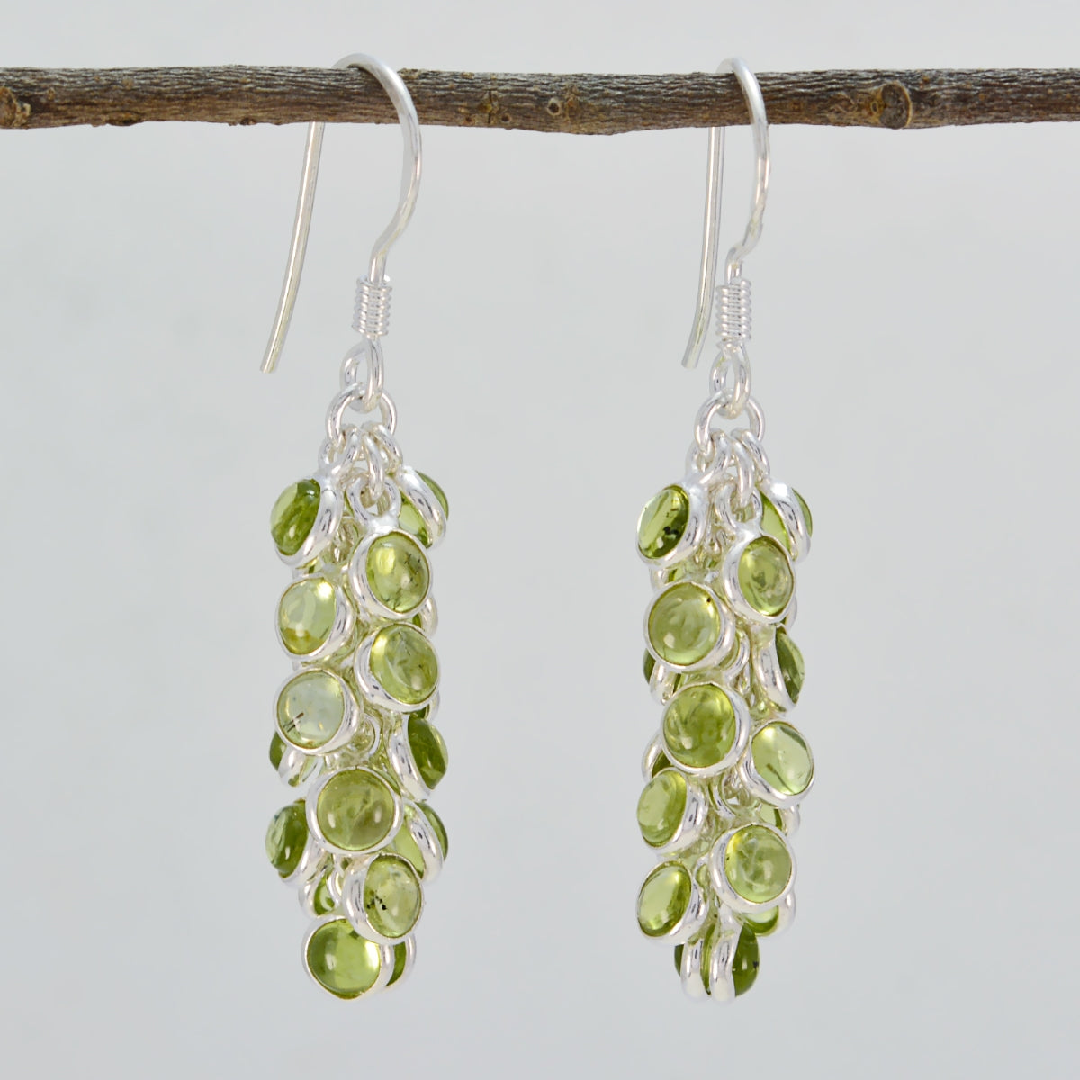 Florencia Green Eye catching multiple Dangle Earring