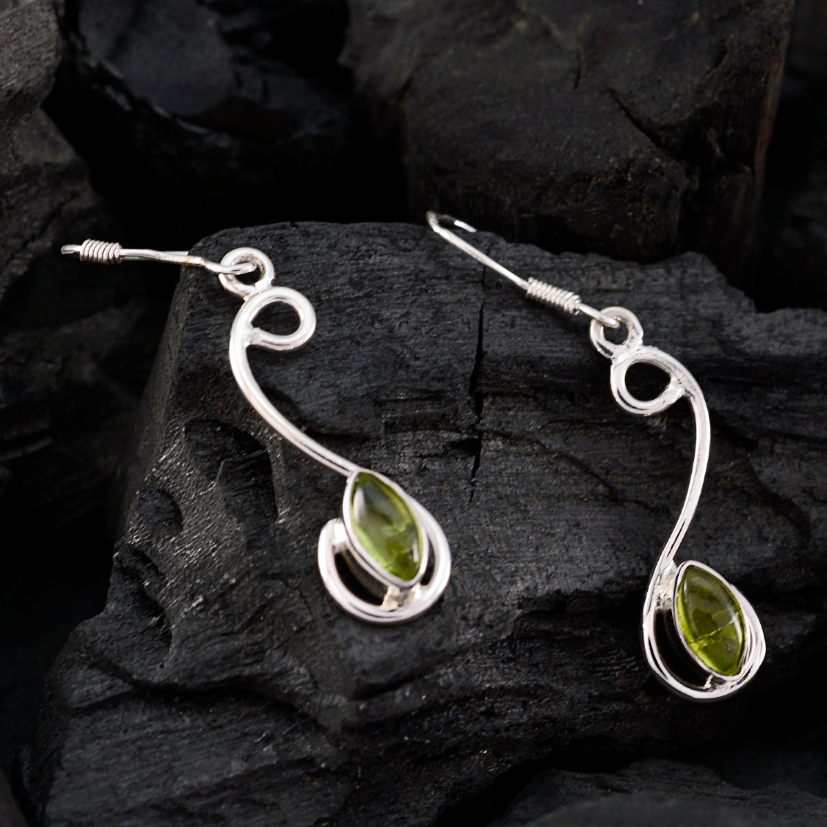 Isadora Green Delicate multiple Dangle Earring