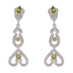 Araya Green Essential multiple Stud Earring Peridot Green Stud