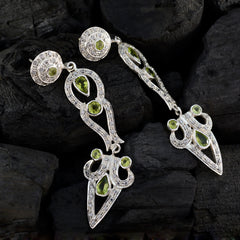 Ayesha Green Edgy multiple Stud Earring