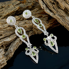 Ayesha Green Edgy multiple Stud Earring
