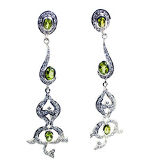 Araya Green Edgy multiple Stud Earring