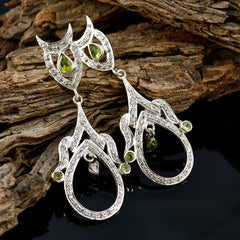 Lakshmi Green Edgy multiple Stud Earring