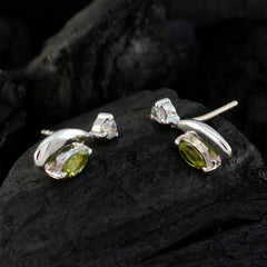 Micaela Green Minimalist multiple Stud Earring