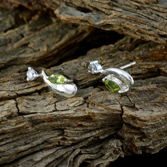 Micaela Green Minimalist multiple Stud Earring