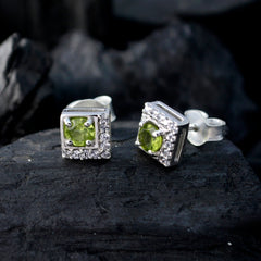 Florencia Green Elegant multiple Stud Earring