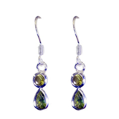 Patricia Green Delicate multiple Dangle Earring Peridot Green Dangle