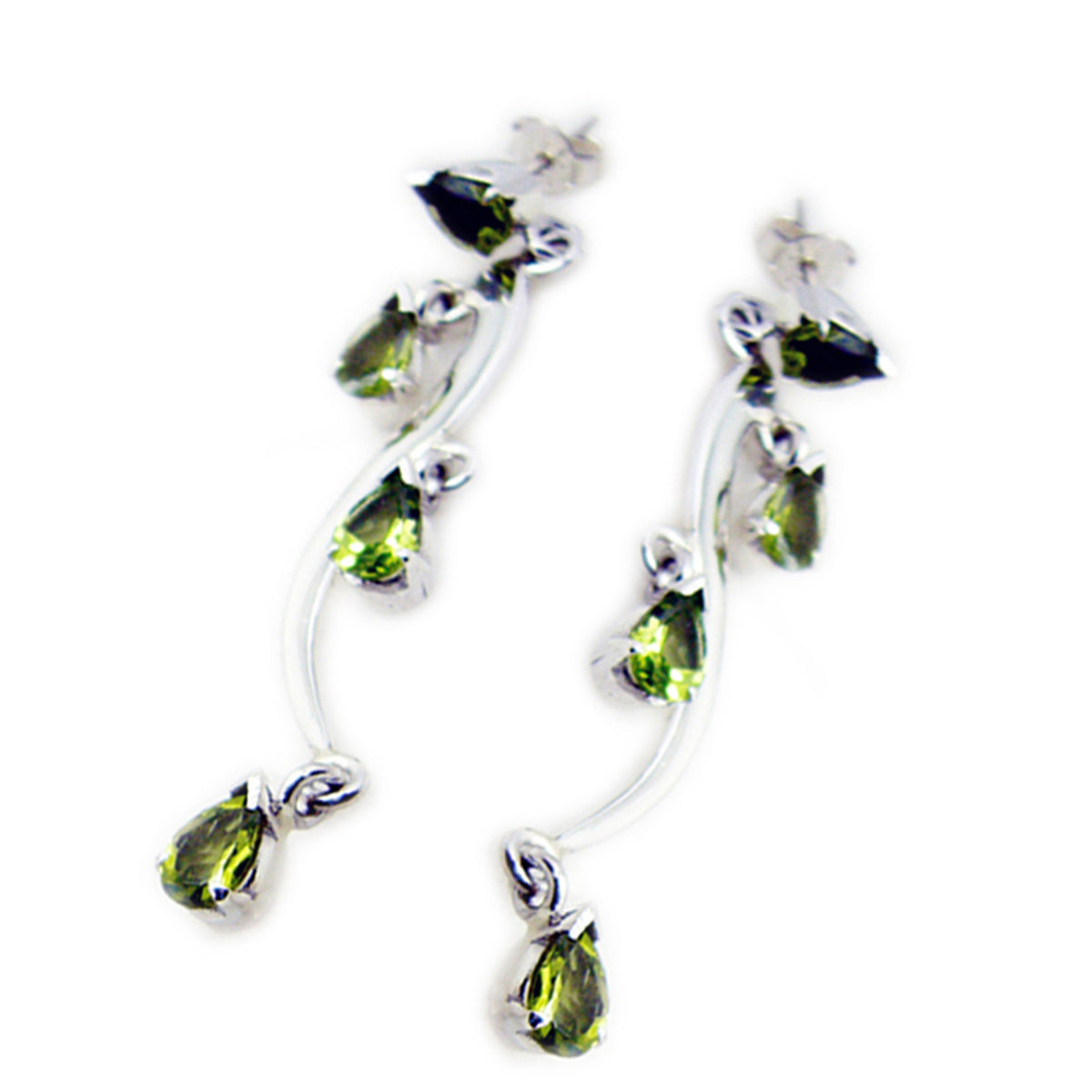 Rebeca Green Dainty multiple Stud Earring