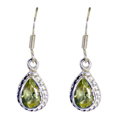 Aaliyah Green Whisper thin multiple Dangle Earring