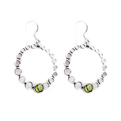 Abigail Green Featherlight multiple Dangle Earring Peridot Green Dangle