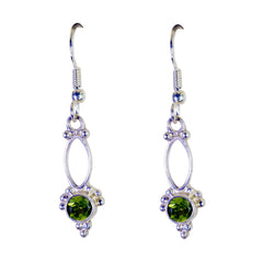 Addison Green Delicate multiple Dangle Earring Peridot Green Dangle