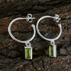 Teresa Green Slim Solitaire Dangle Earring
