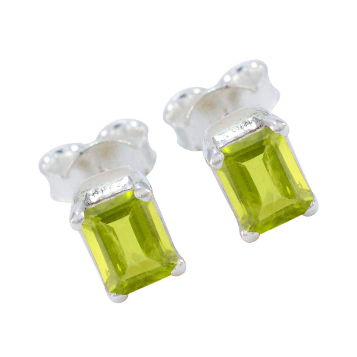 Grace Green Elegant Solitaire Stud Earring