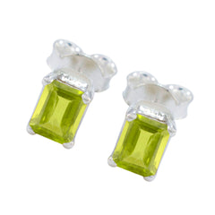 Grace Green Elegant Solitaire Stud Earring