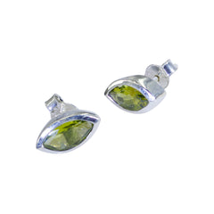 Hanna Green Delicate Solitaire Stud Earring