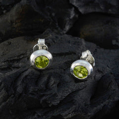 Eliza Green Delicate Solitaire Stud Earring