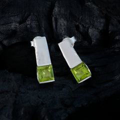 Lucy Green Dainty Solitaire Stud Earring